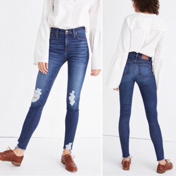 New ~ MADEWELL ~ High-Rise ~Destructed-Hem Edition. ~s z 30 - Picture 1 of 8